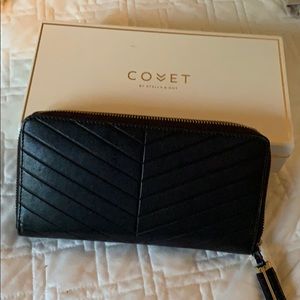 Covet by Stella & Dot leather wallet